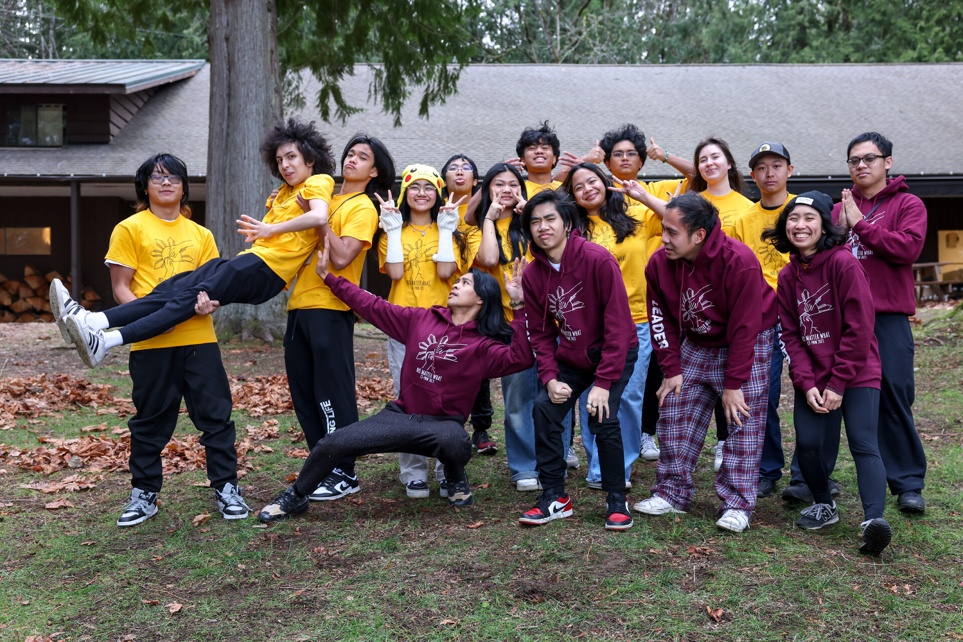 11-12 Family Group silly