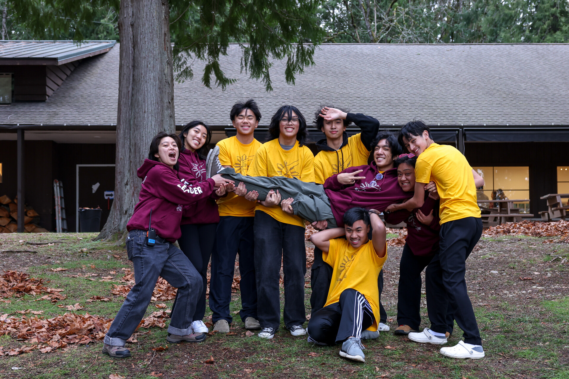 9-10 Family Group silly